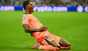 راشفورد يتعهد بتسجيل المزيد بعد تسجيله هدفين لبرشلونة ضد نيوكاسل
